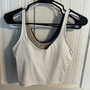 EUC size 6 white Lululemon align tank